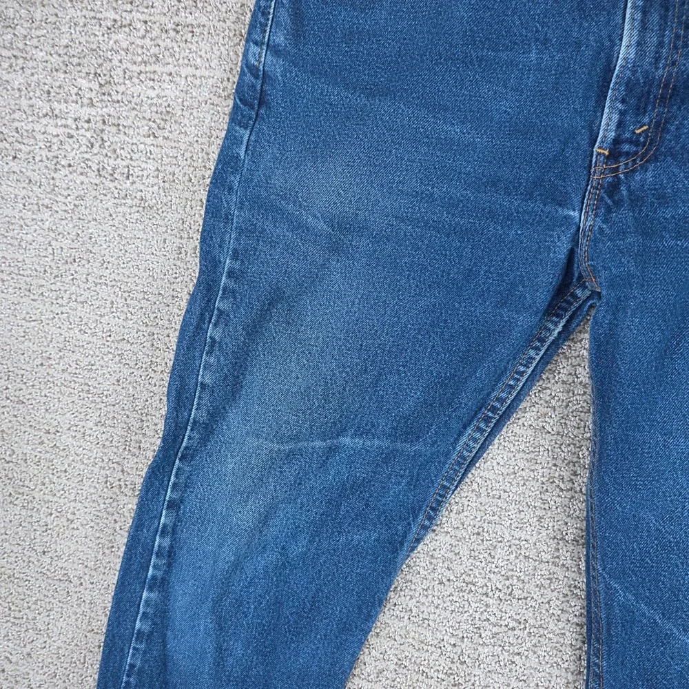 Vintage Levis 505 Regular Fit Straight Leg Jeans Mens 34x34 Made in USA Blue